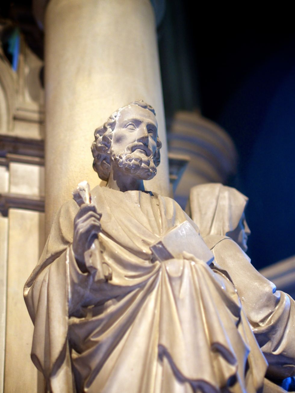 Statue within chapel