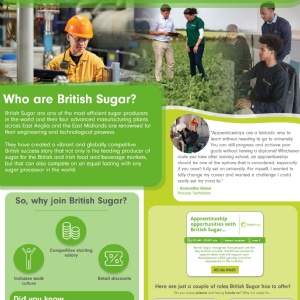 Apprenticeship Opportunities with British Sugar
