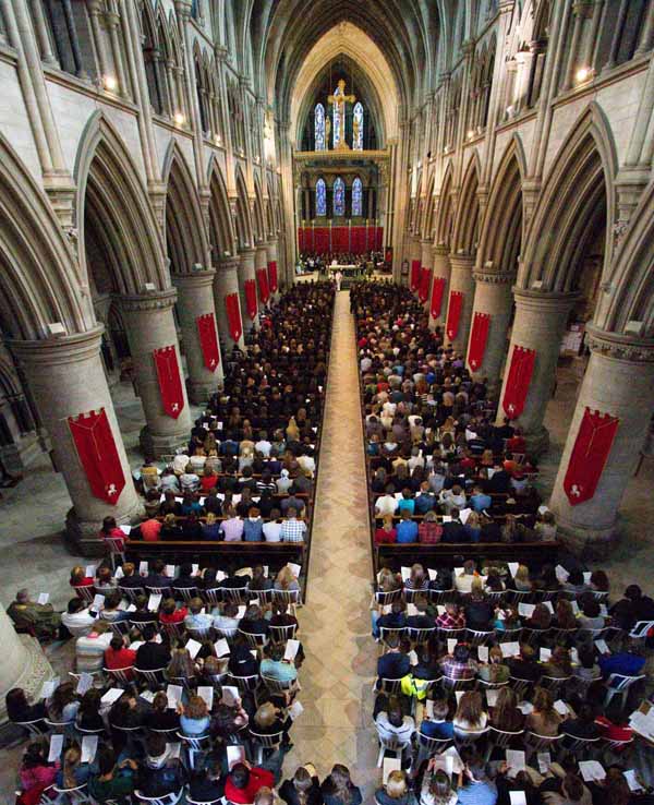  Students in Cathedral