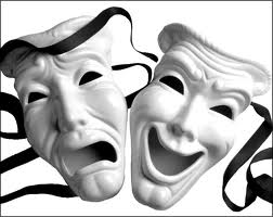 Happy sad masks
