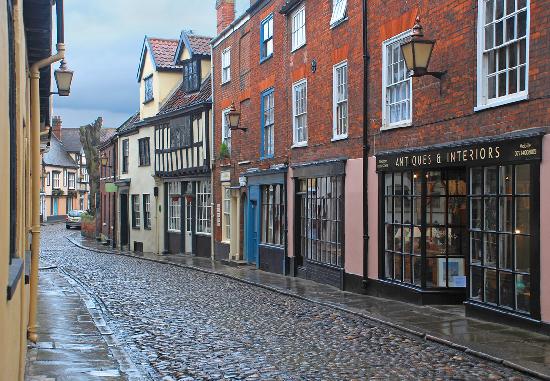  Photograph of Period buildings at Elm Hill