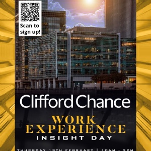Clifford Chance Law Work Experience – Rare Opportunity