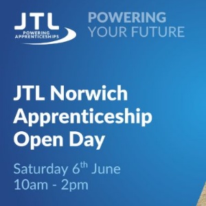 Apprenticeships Open Day at JTL Norwich - Sat 6th June