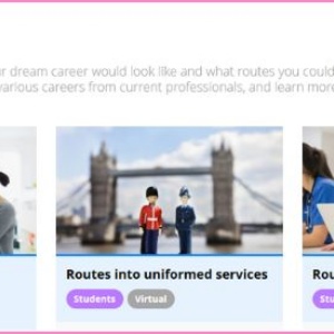 Unifrog 'Routes into...' webinars for students
